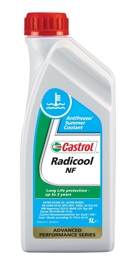 Купить запчасть CASTROL - 15101F Антифриз Radicool NF, 1л.