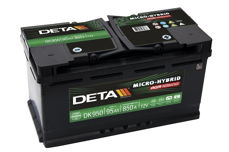 Купить запчасть DETA - DK950 Start&Stop Agm DK950