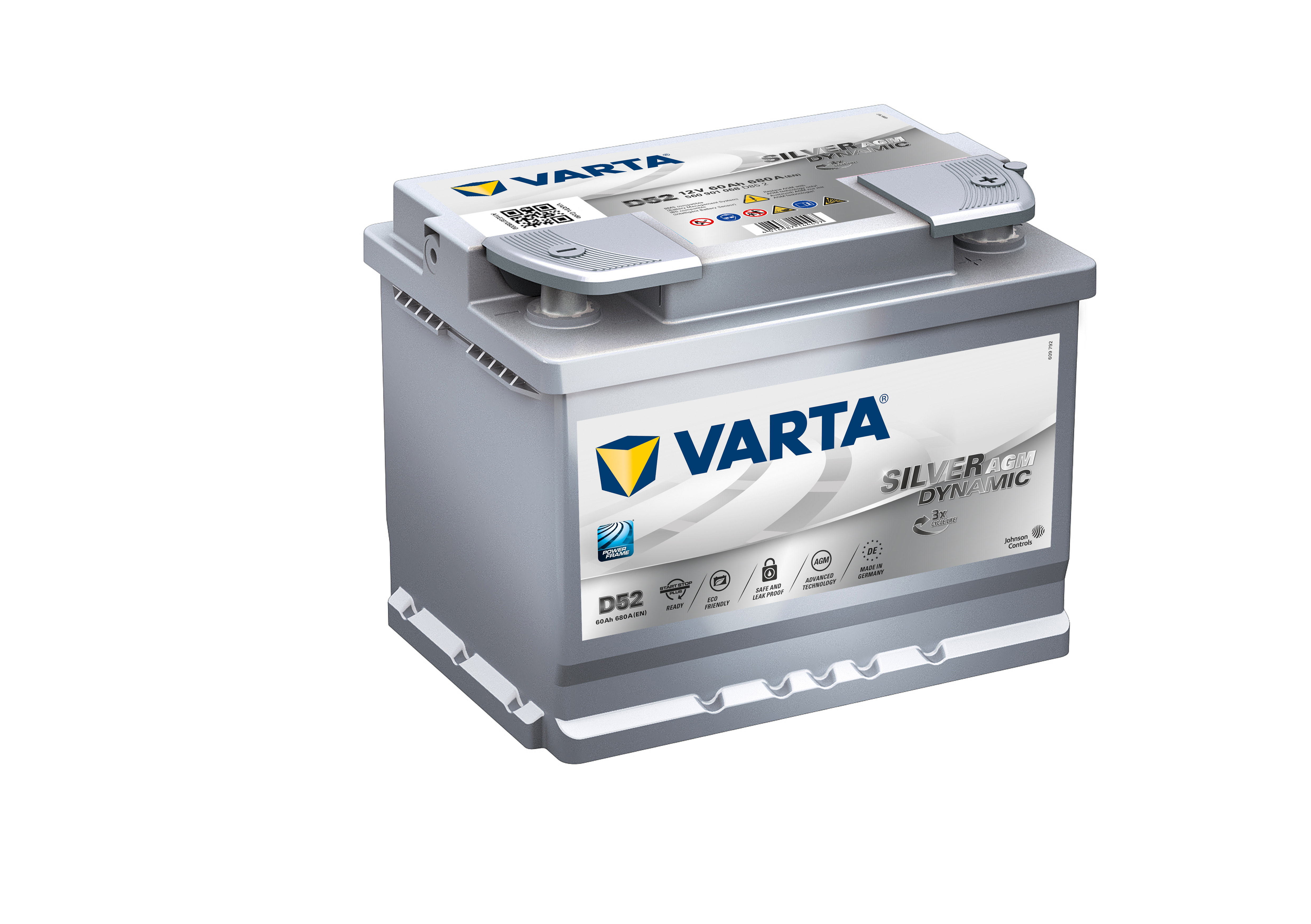 Купить запчасть VARTA - 560901068 Start-Stop Plus D52 60/Ч 560901068