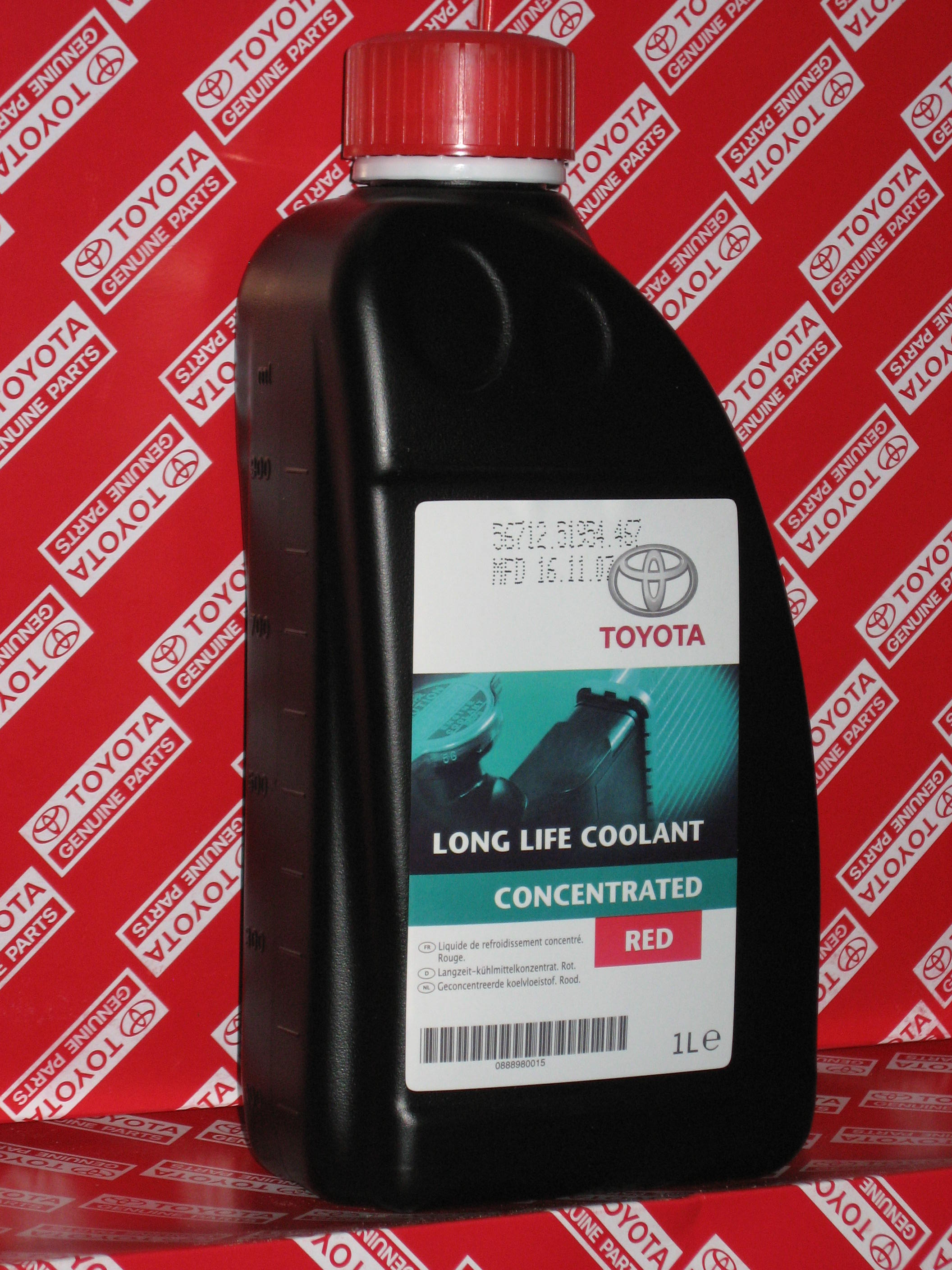 Купить запчасть TOYOTA - 0888980015 Long Life Coolant ConcentrateD Red