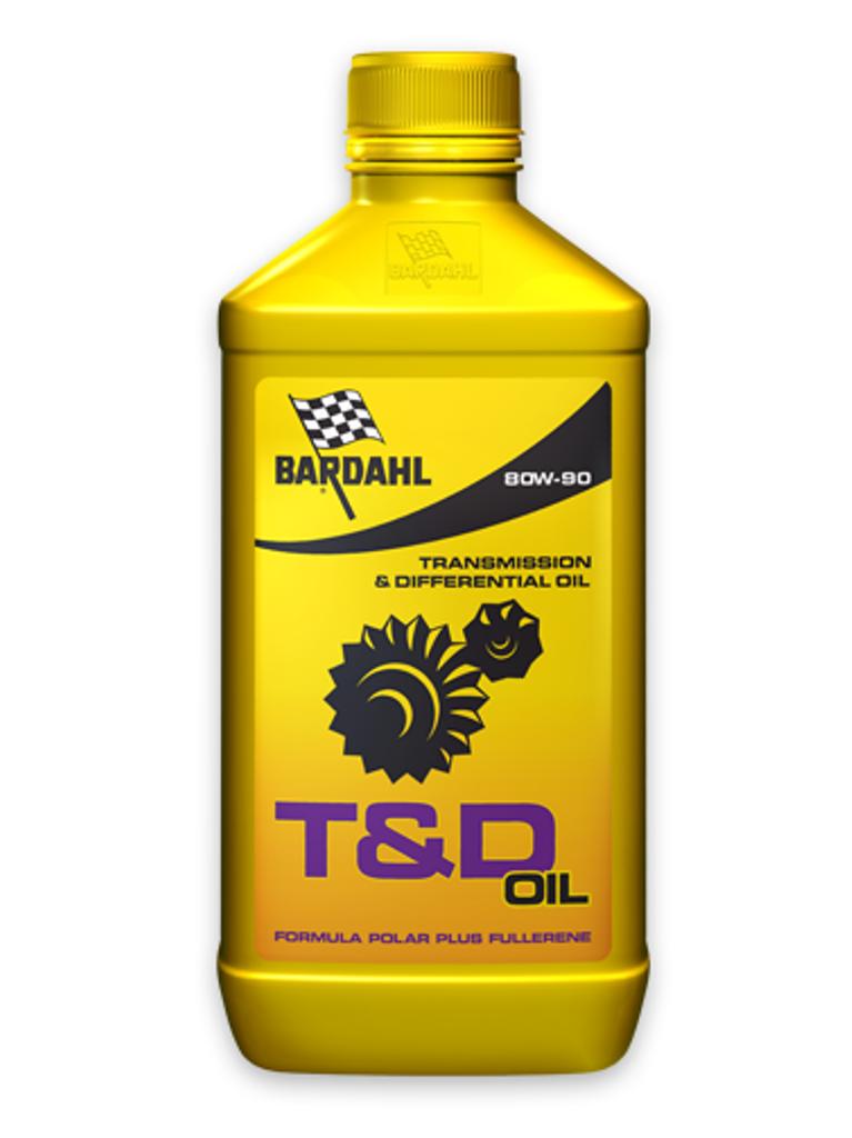 Купить запчасть BARDAHL - 421140 T&D OIL 80W-90, 1л.